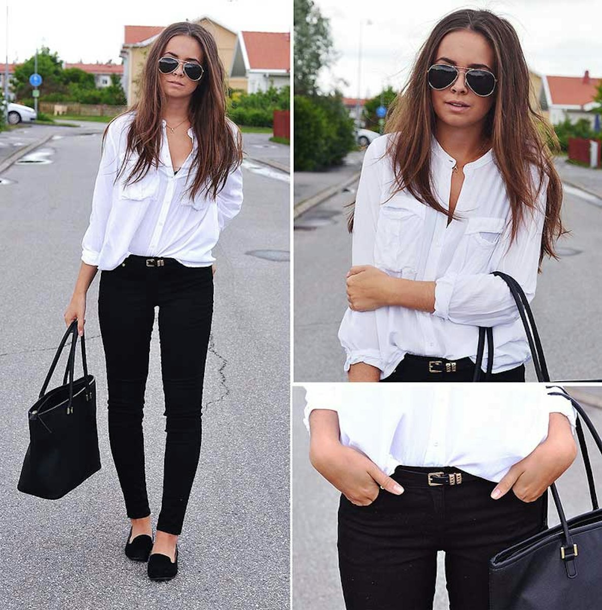 OUTFITS CON UNA BLANCA — Shorthand Social