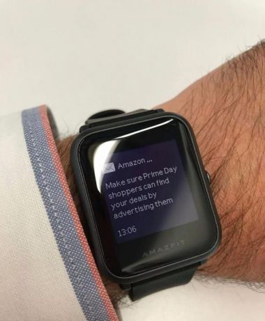 Amazfit bip notificaciones discount whatsapp