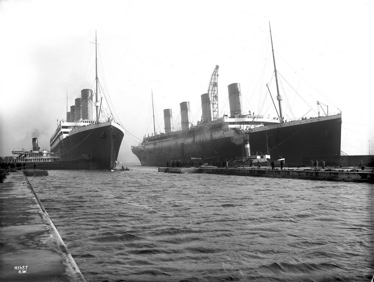 Ota selvää 63+ imagen titanic compared to olympic