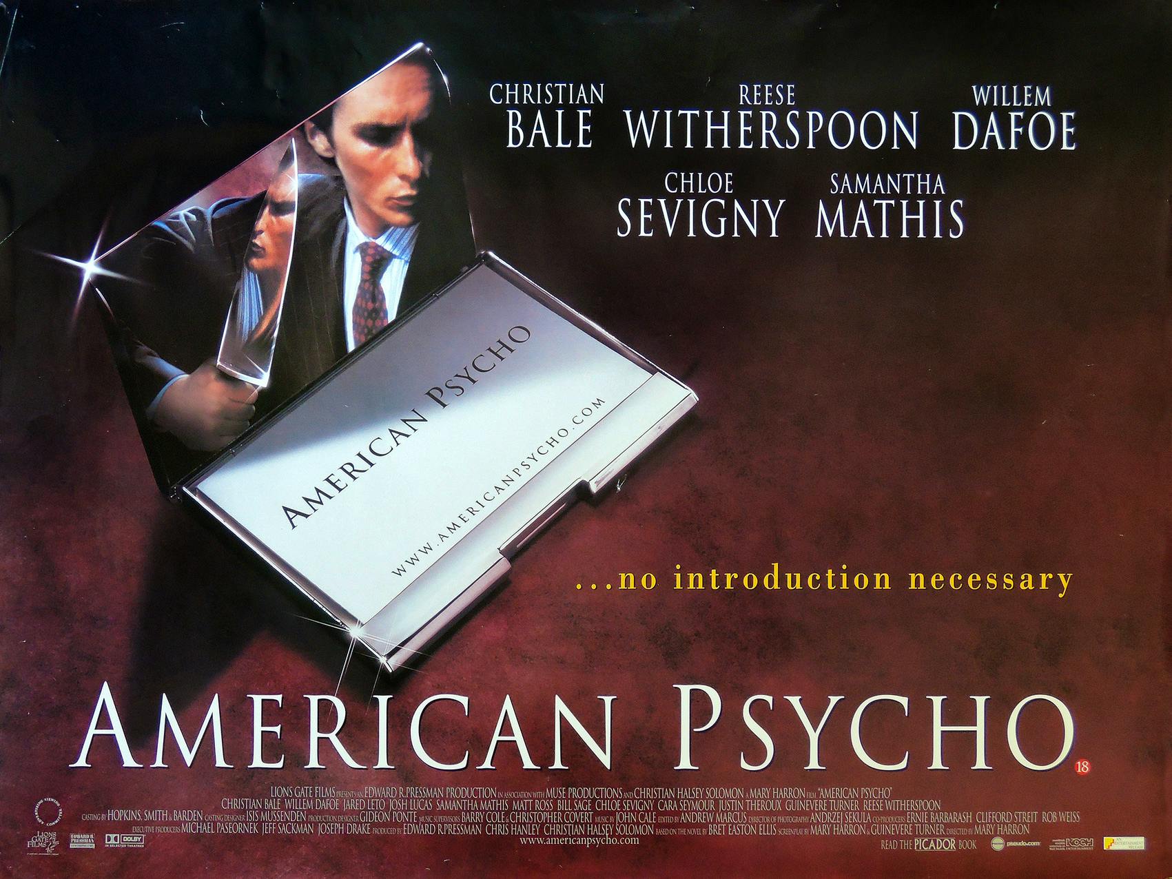 American Psycho Film Review — Shorthand Social