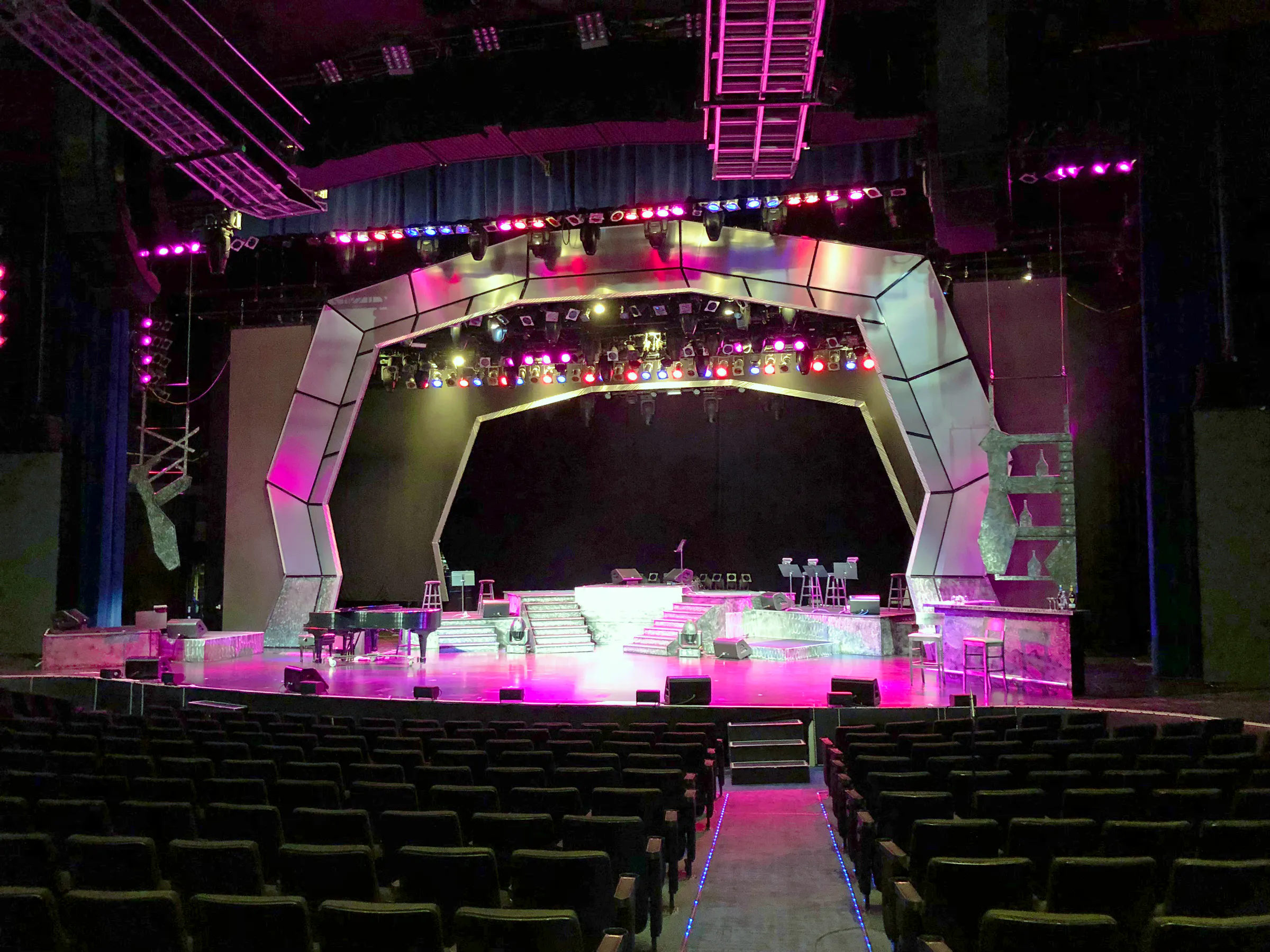 El Westgate International Theater de Las Vegas utiliza altavoces