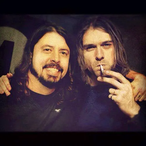 did kurt cobain smoke cigarettes what NIRVANA Kurt's comically large cigarette (photographed  Keeps his cigarettes close to