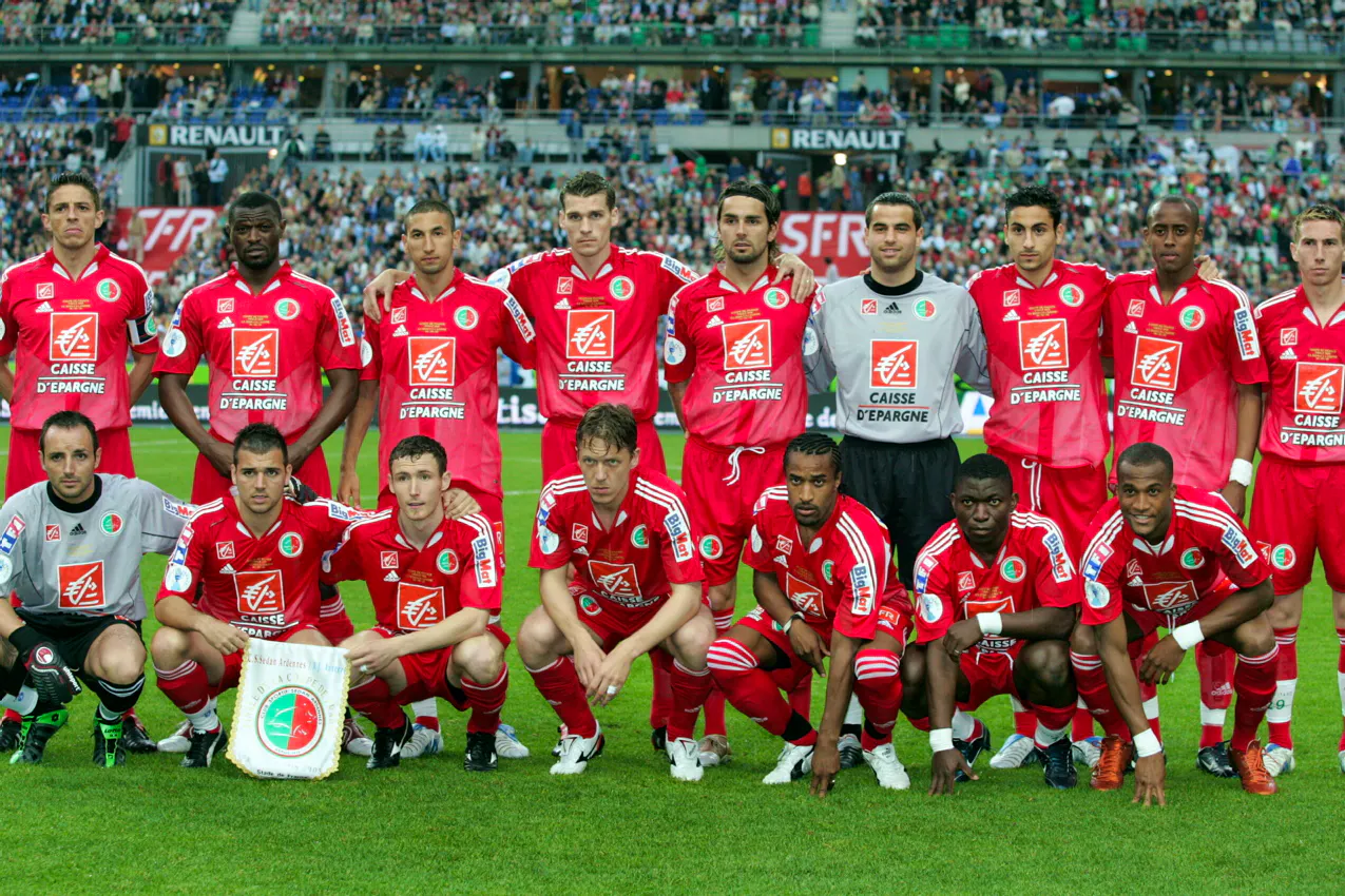 Fanion Football – Finale Coupe De France 2004/2005 – AJ Auxerre / CSSA Sedan