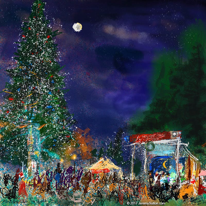 It"s lit! Menlo Park holiday tradition kicks off December — Shorthand