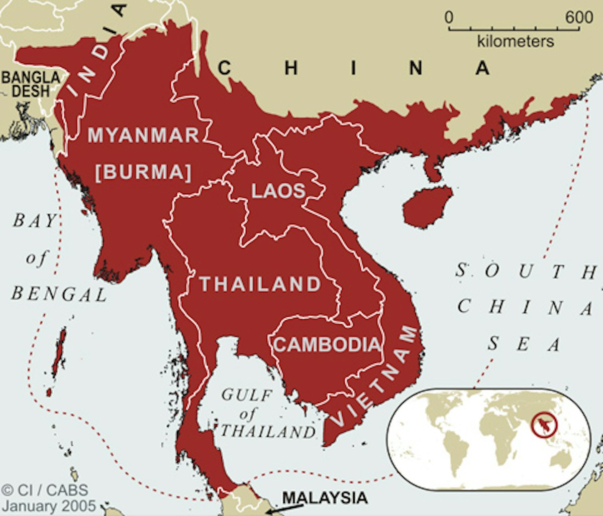 region in asia burma
